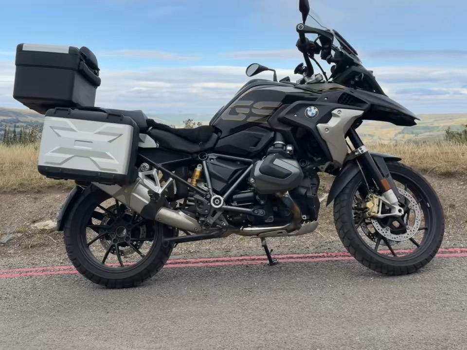 Blakey's BMW GS adventure motorcycle
