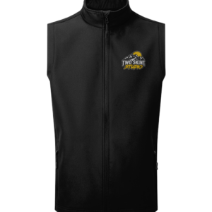 Two Skint Studio — Gold Logo Embroidered Gilet